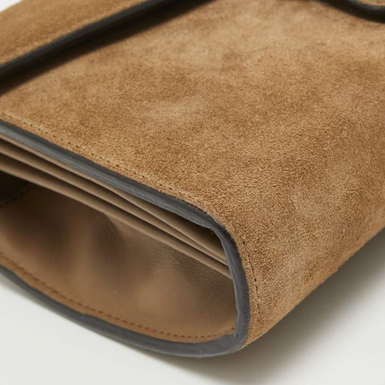 Pre Owned Gucci Beige Suede Mini Dionysus Shoulder Bag