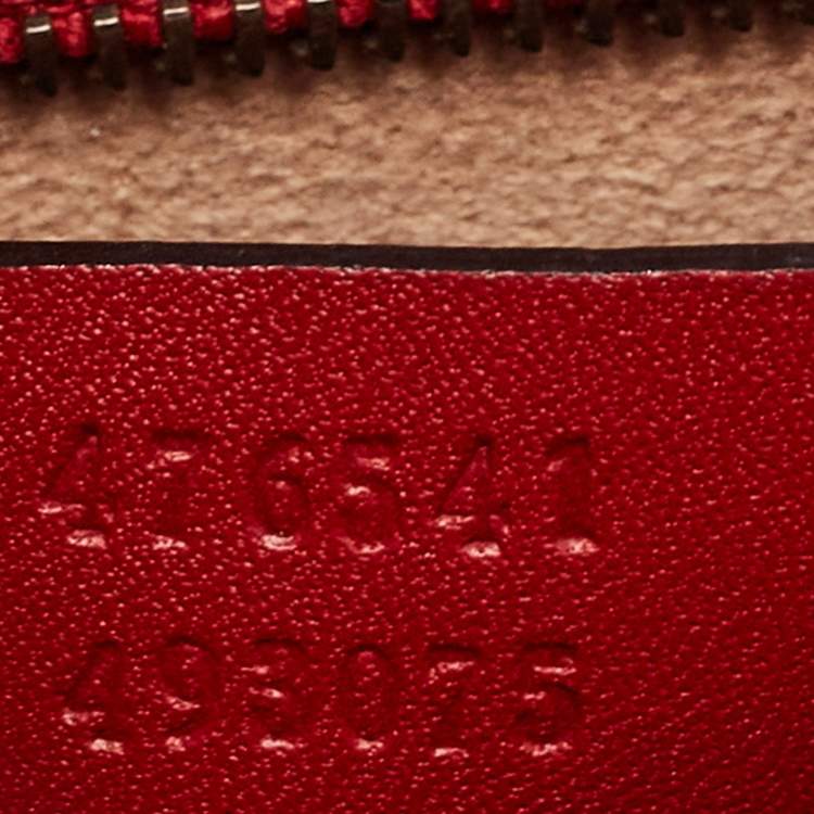 Pre Owned Gucci Multicolor Leather Small Queen Margaret Top Handle Bag