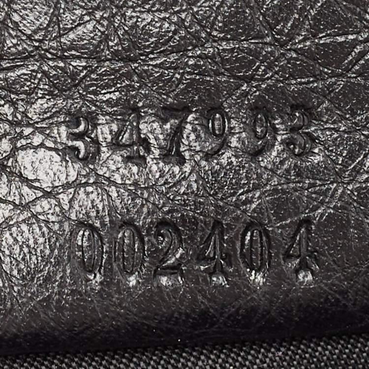 Pre Owned Gucci Black Leather Soho Belt Bag