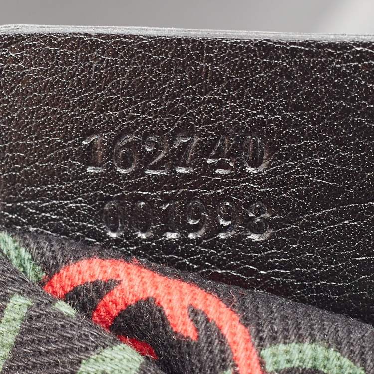 Pre Owned  Gucci Black Leather Britt Hobo