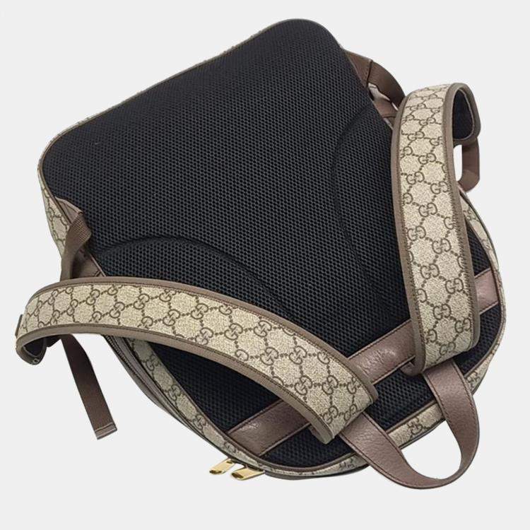 Pre Owned Gucci Ophidia GG Supreme Backpack Medium (547967)