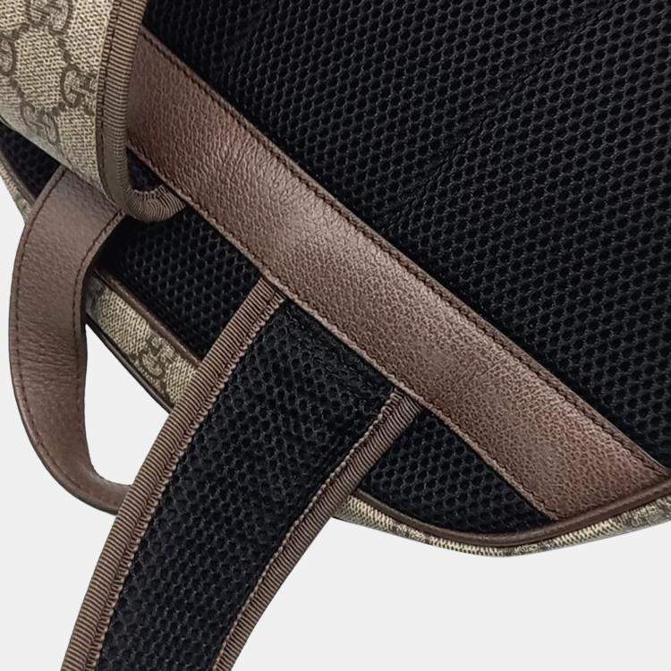 Pre Owned Gucci Ophidia GG Supreme Backpack Medium (547967)