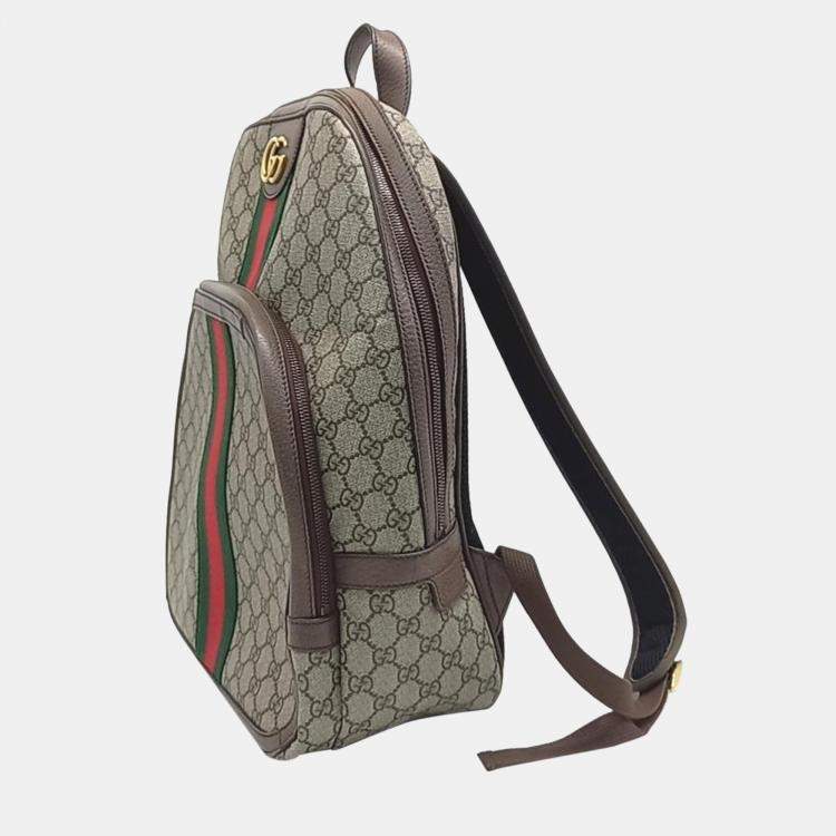 Gucci Ophidia GG Supreme Backpack Medium 547967 Gucci TLC