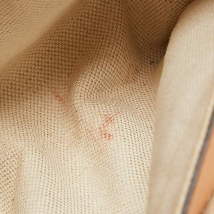 Pre Owned Gucci Multicolor Python Medium Bamboo Shopper Tote