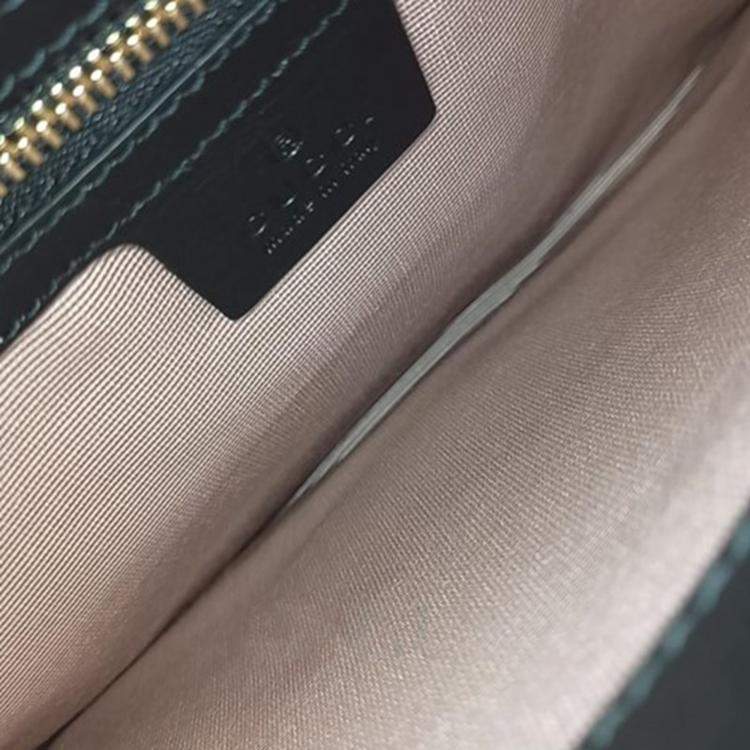 Pre Owned Gucci Black Suede Arli Shoulder Bag