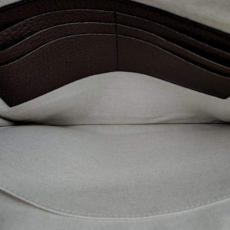 Pre Owned Gucci Beige GG Supreme Canvas Courrier Pouch