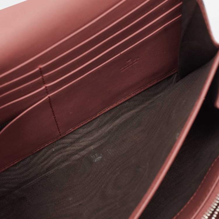 Pre Owned Gucci Beige GG Supreme Canvas Blooms Dionysus Wallet On Chain