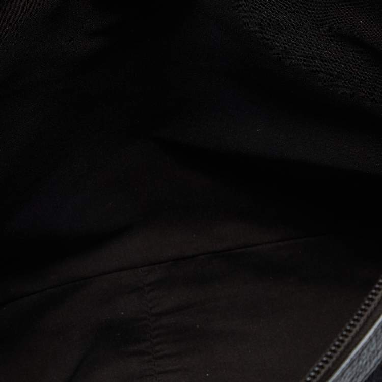 Pre Owned Gucci Brown GG Canvas and Leather Hobo