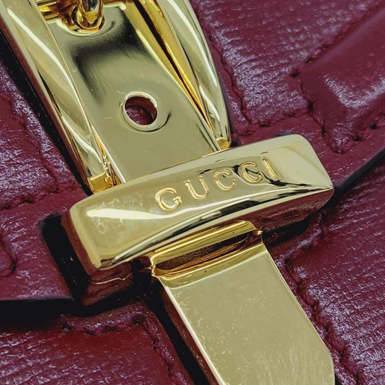 Pre Owned Gucci Sylvie 1969 Top Handle Bag (602781)