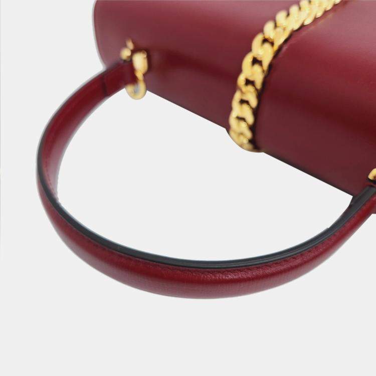 Pre Owned Gucci Sylvie 1969 Top Handle Bag (602781)