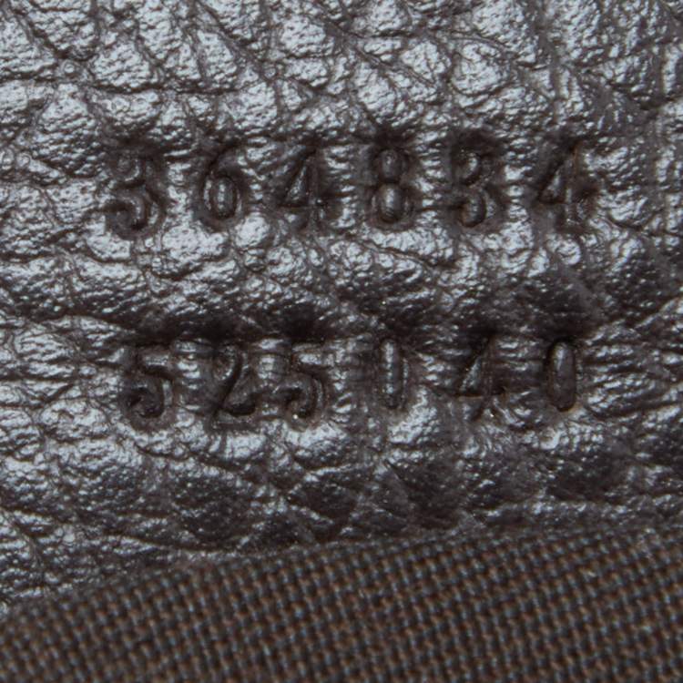 Pre Owned Gucci Beige/Brown GG Canvas and Leather New Ladies Web Hobo