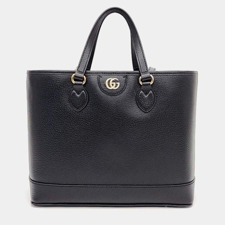 Gucci ophidia black leather best sale