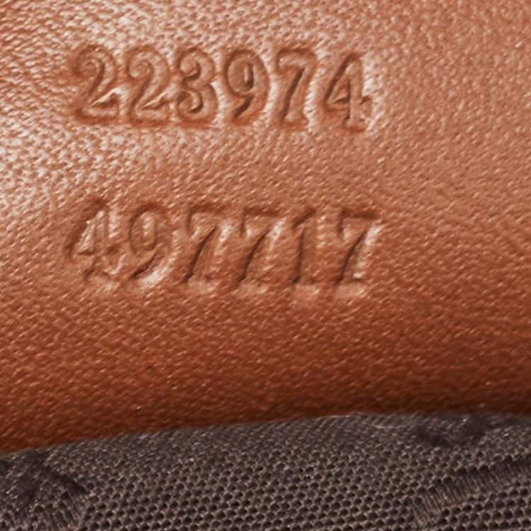 مملوكة مسبقًا Gucci Brown Guccissima Leather Medium Sukey Satchel