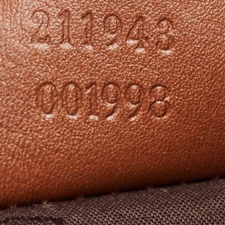 Pre Owned Gucci Brown Guccissima Leather Large Sukey Tote