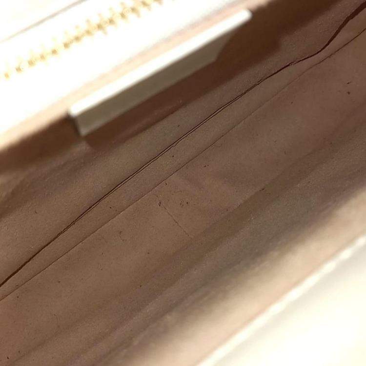 مملوكة مسبقًا Gucci Ivory Leather 1955 Horsebit Shoulder Bag