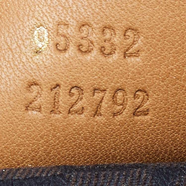 Pre Owned Gucci Beige Leather Zip Hobo