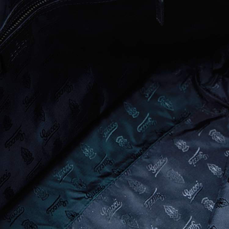 مملوكة مسبقًا Gucci Dark Brown Leather Babouska Tote
