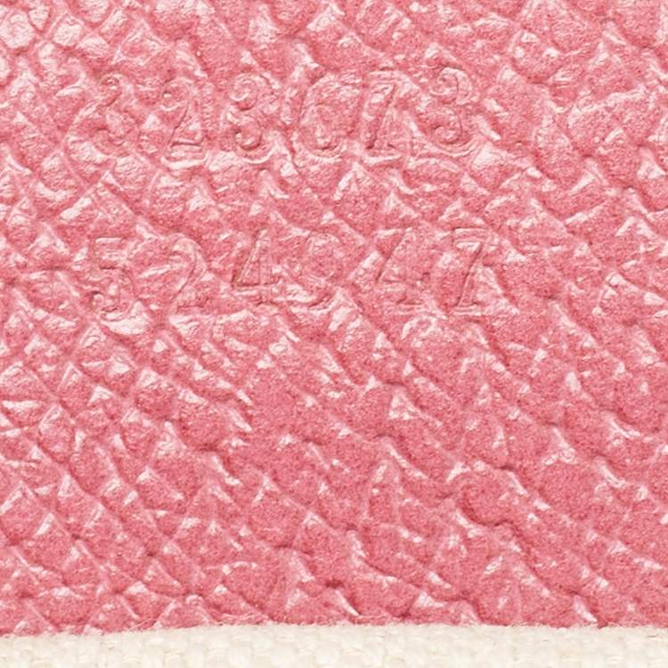 Pre Owned Gucci Fuchsia/Beige GG Canvas and Leather Bree Bag