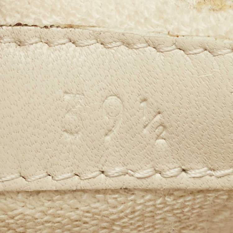 Pre Owned Gucci Beige/Brown Nubuck Leather and GG Canvas Screener Sneakers Size 39.5