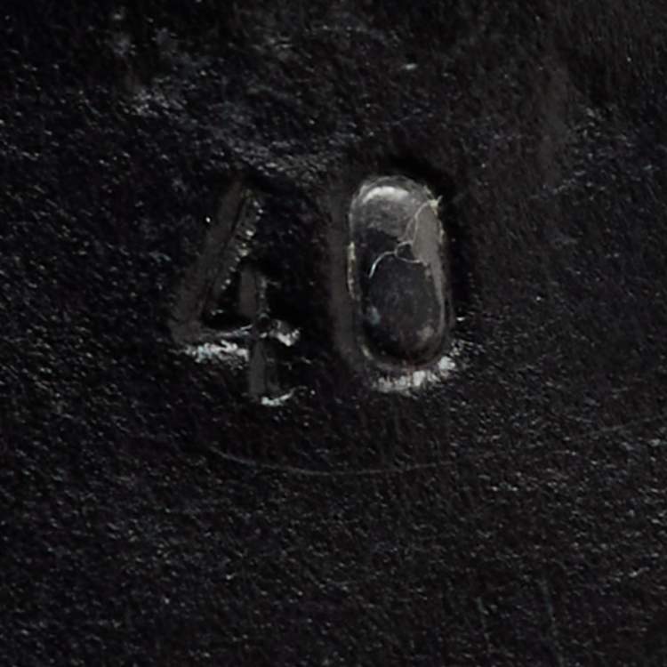 Pre Owned Gucci Burgundy Patent Leather Horsebit Loafers Size 40