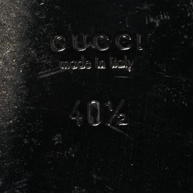 Pre Owned Gucci Lawrence Size 40.5 Pink Velvet Crystal Embellished Flat Mules