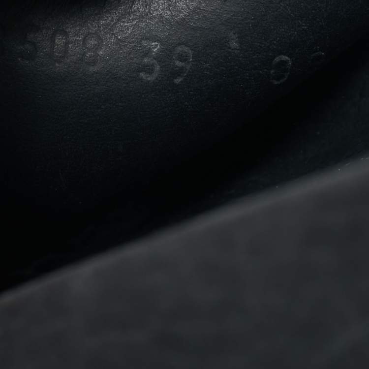 Pre Owned Gucci  Size 39 Multicolor GG Bloom Supreme Canvas Slide Flats