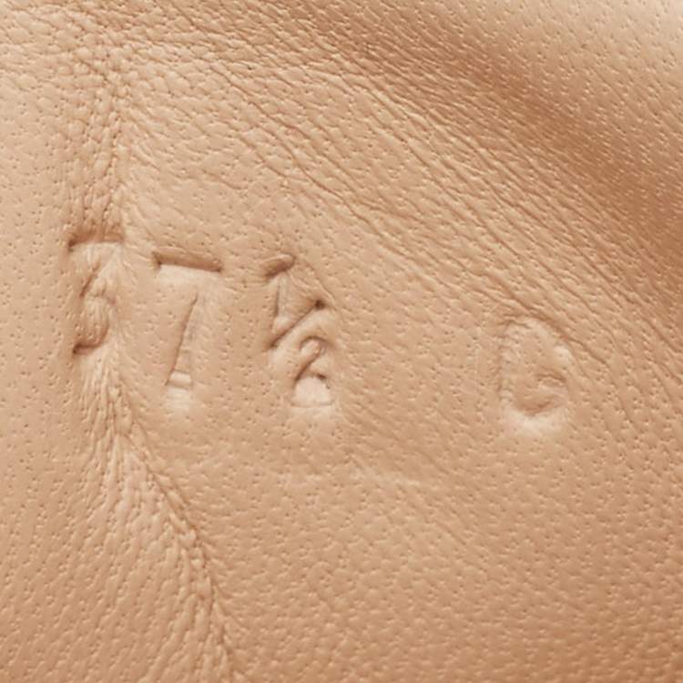 مملوكة مسبقًا Gucci Ace Size 37.5 Black Ghost Print Leather Low Top Sneakers