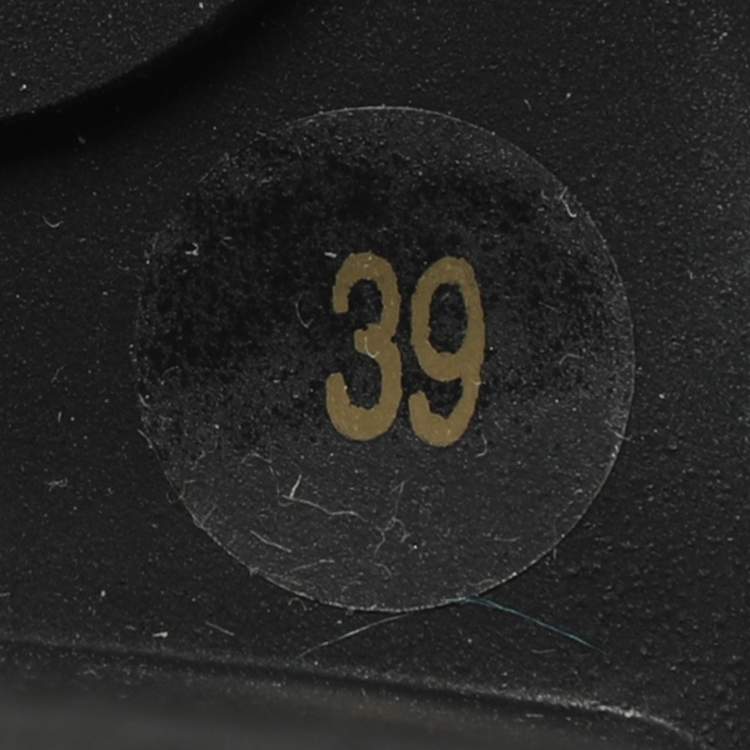 Pre Owned Gucci Romance Horsebit Size 39 Black Leather Loafers