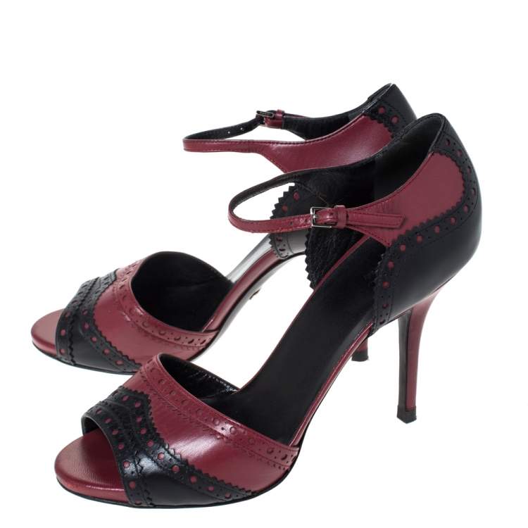 gucci 2 strap sandals