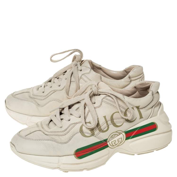 gucci platform tennis shoes