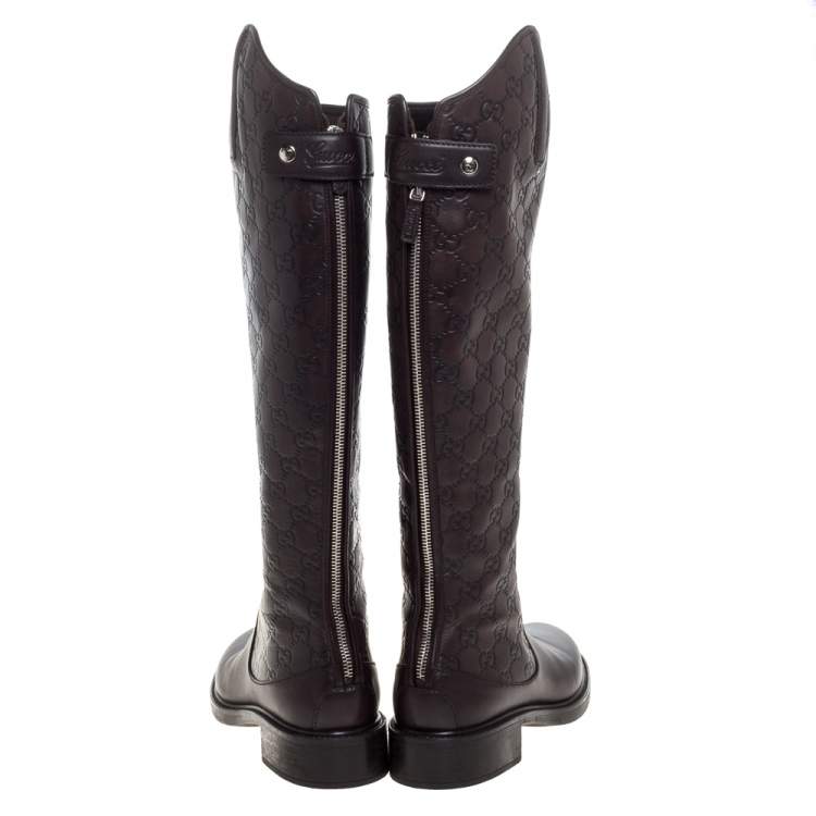 gucci guccissima boots