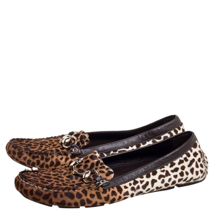 leopard gucci shoes