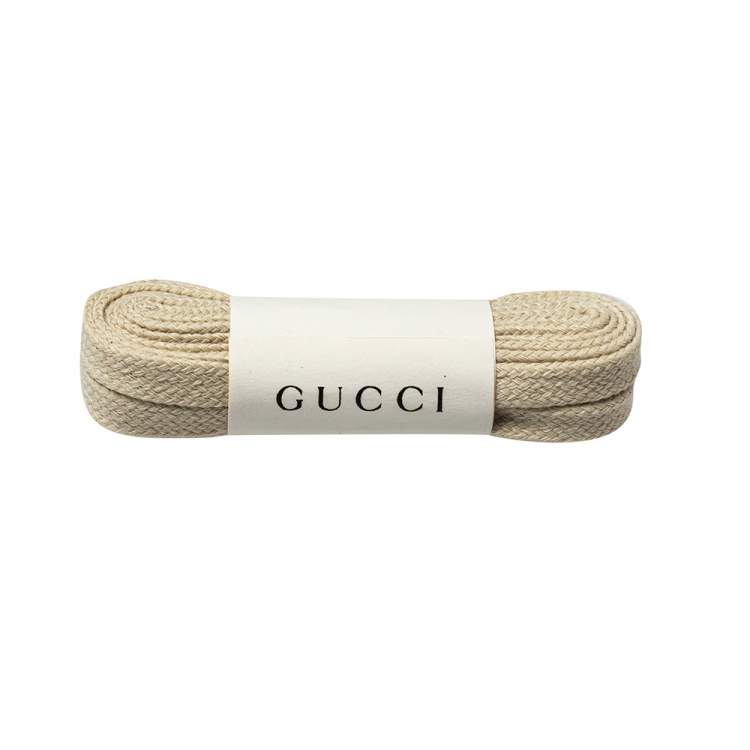 Pre Owned Gucci White Leather Rhyton Sneakers Size 36
