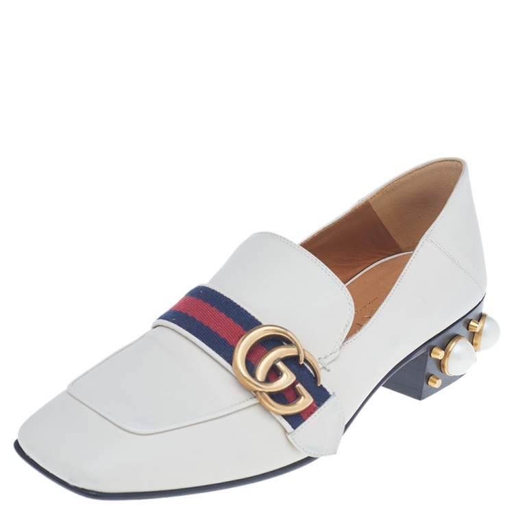 Gucci sales pearl pumps