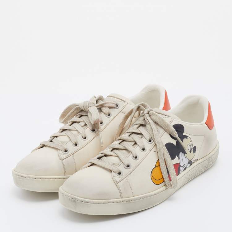 Gucci x Disney Women's Ace Mickey Mouse Low Top Sneakers