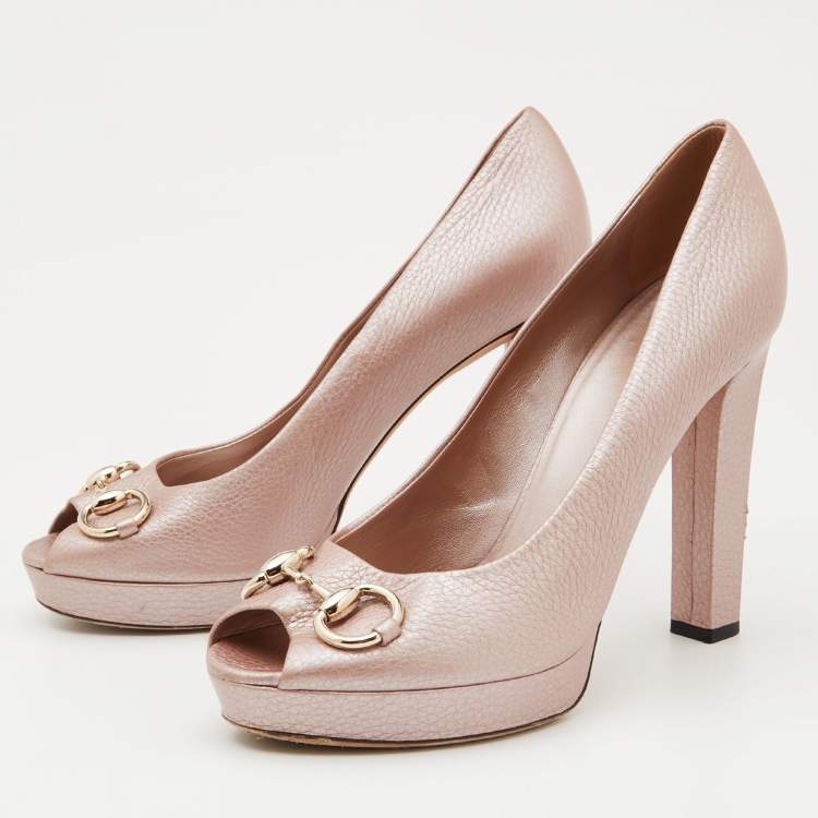 Gucci platform pumps hotsell