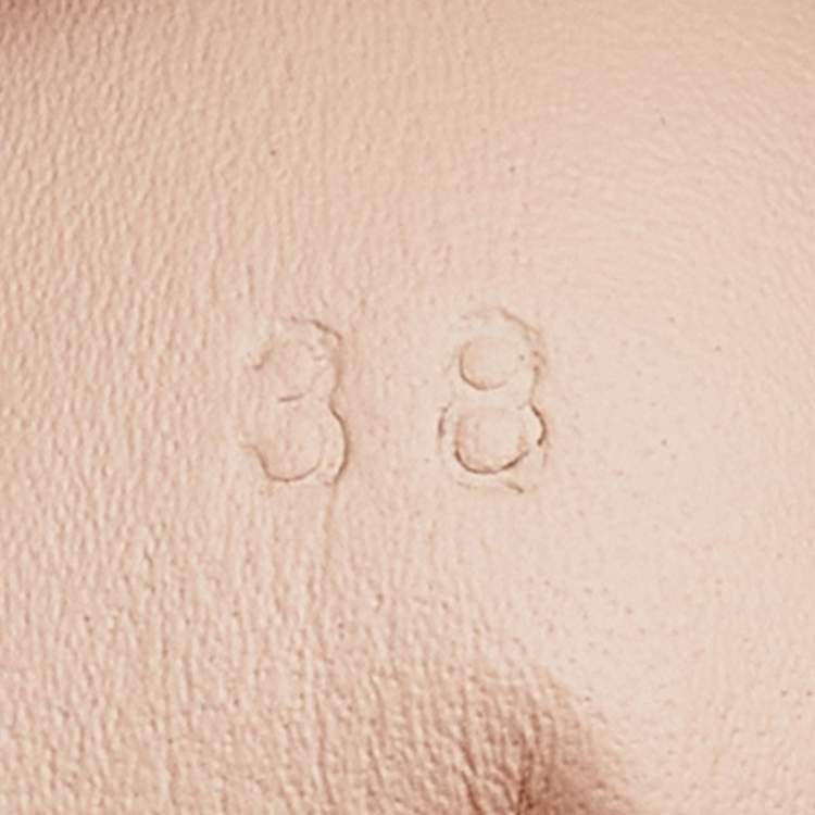 Pre Owned Gucci Beige GG Wool Ankle Length Boots Size 38
