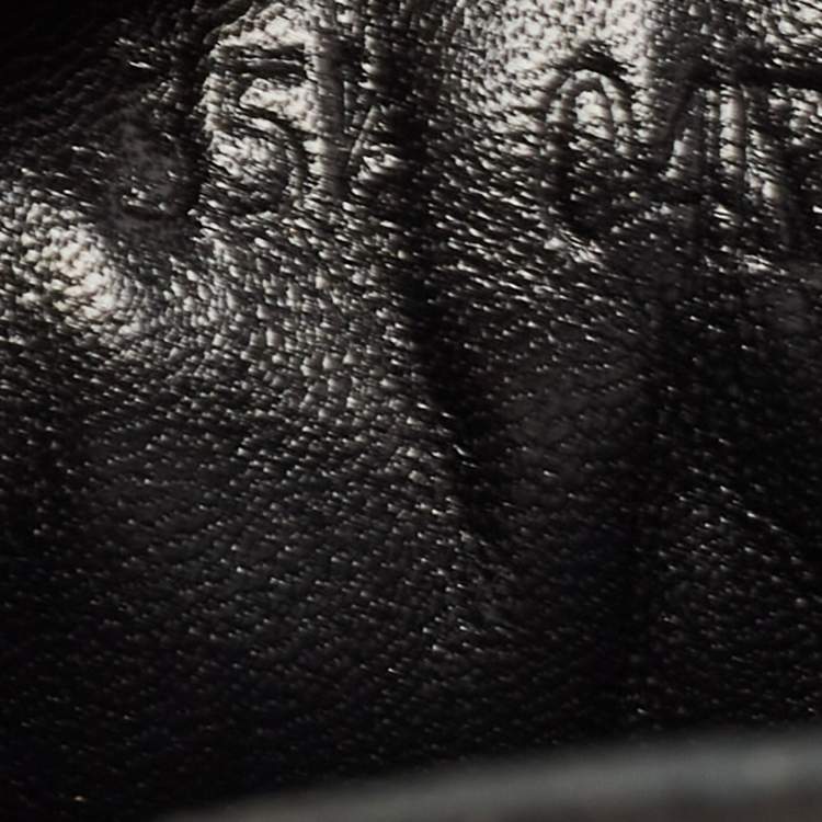 Pre Owned Gucci Black Microguccissima Leather Low Top Sneakers Size 35.5