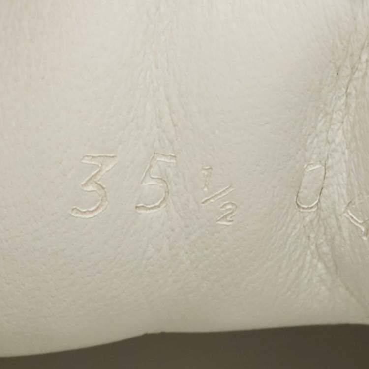 Pre Owned Gucci Brown/Beige GG Canvas And Leather Low Top Sneakers Size 35.5