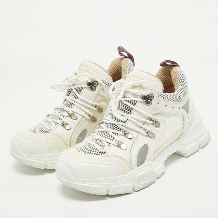 Gucci flashtrek sneakers white online