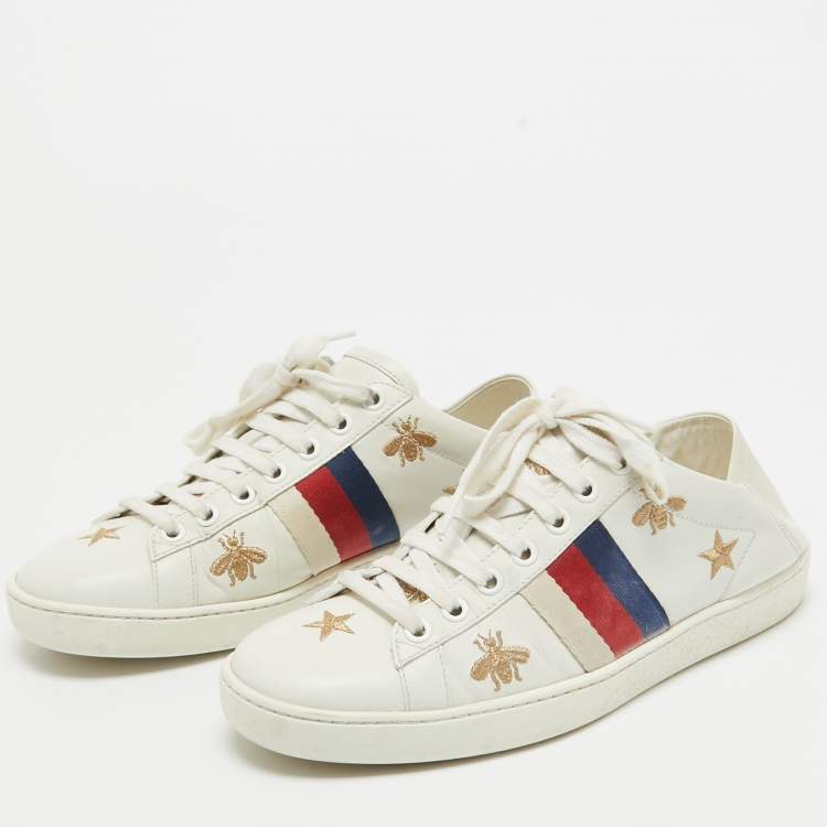 Gucci women's orders ace bee sneakers