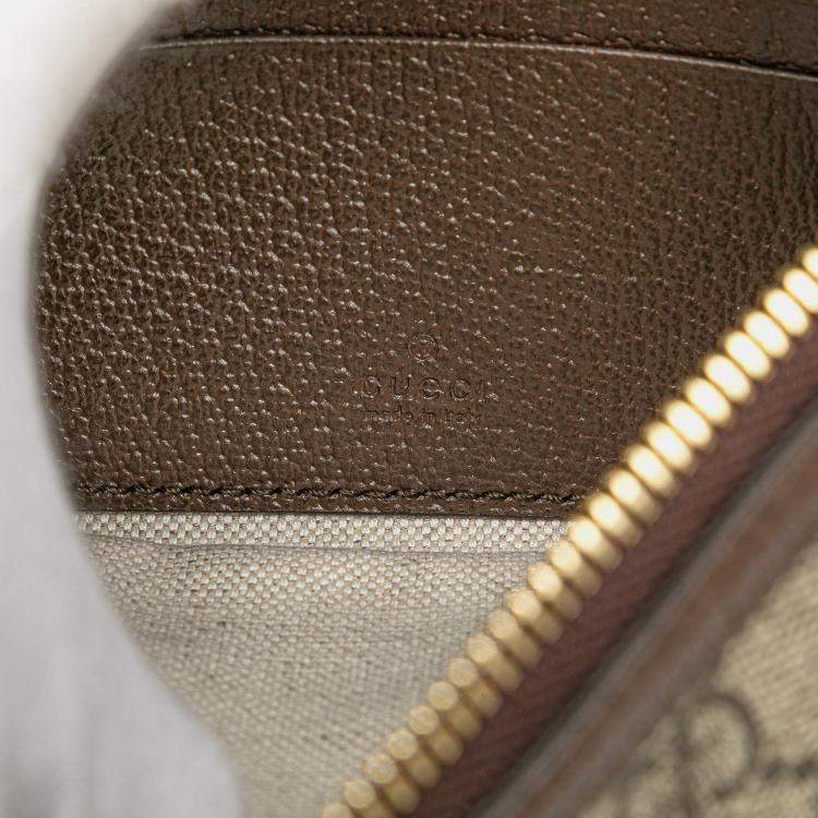 Pre Owned Gucci Beige/Brown GG Supreme Mini Blondie Belt Bag
