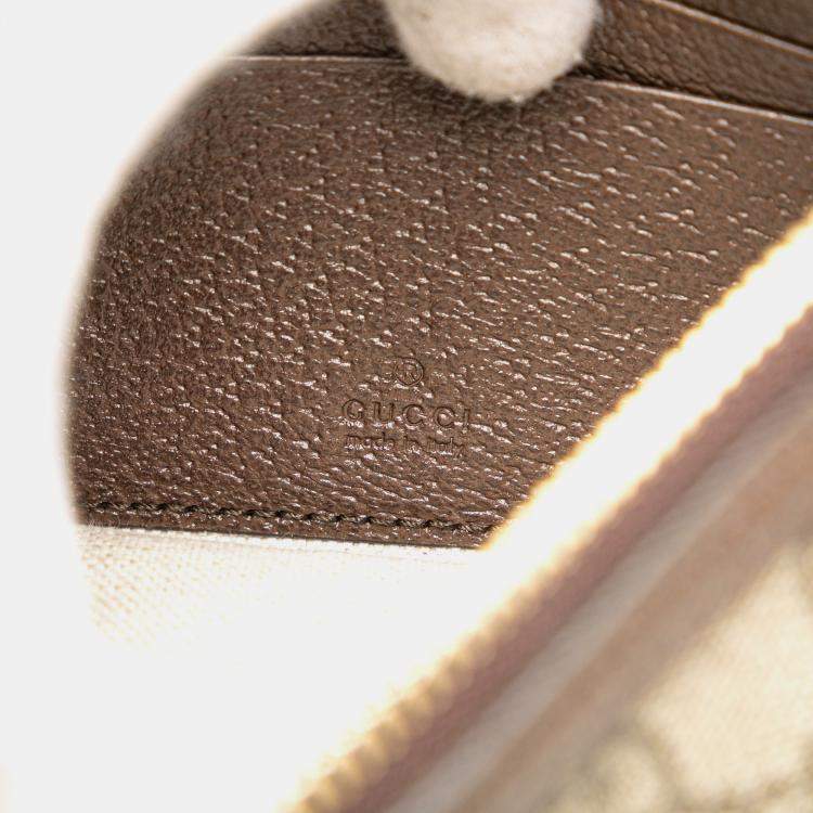 Pre Owned Gucci Beige/Brown Mini GG Supreme Blondie Belt Bag