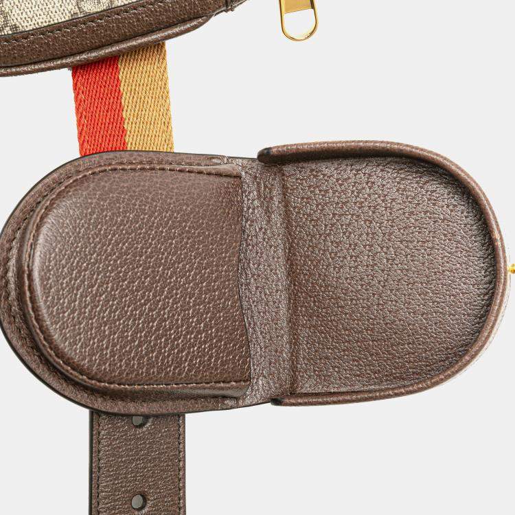 Pre Owned Gucci Beige/Brown Mini GG Supreme Blondie Belt Bag