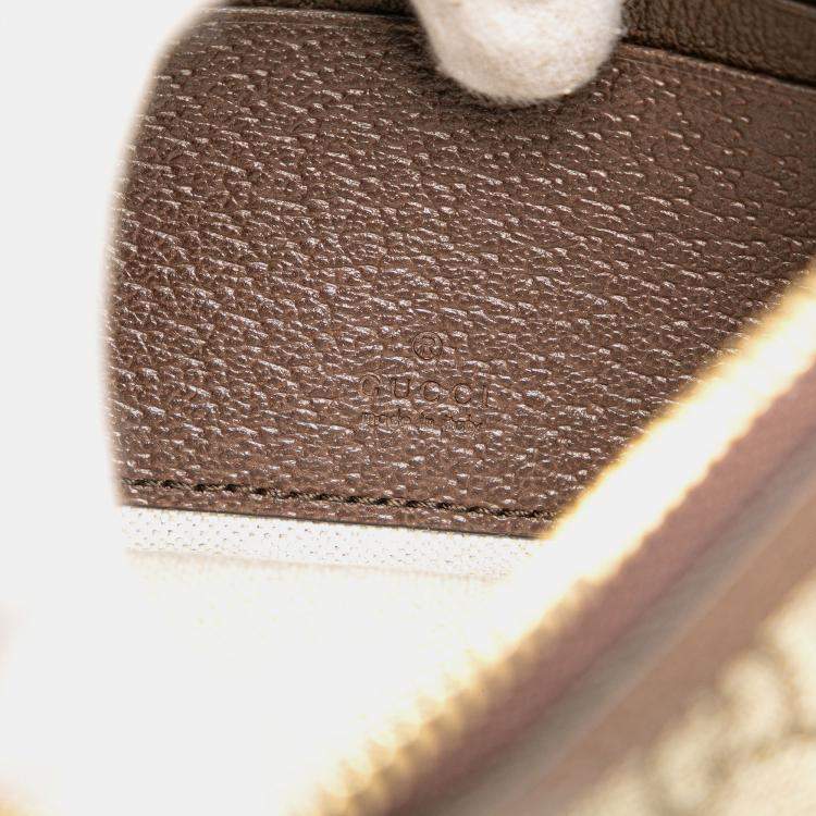 Pre Owned Gucci Beige/Brown Mini GG Supreme Blondie Belt Bag