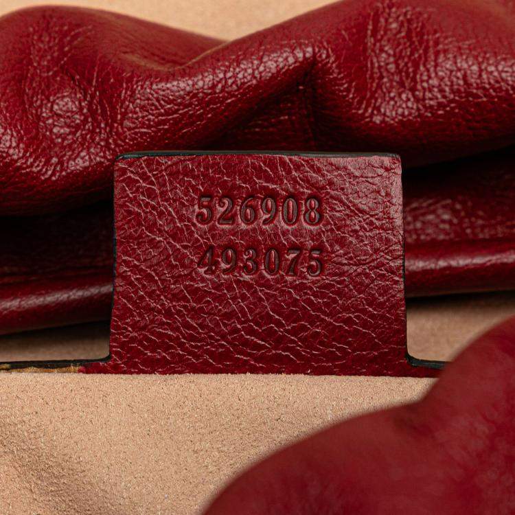 Pre Owned Gucci Piuma Lux Calfskin Re(Belle) Backpack