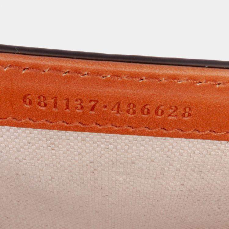 Pre Owned Gucci Mini GG Supreme Web Bamboo 1947 Belt Bag