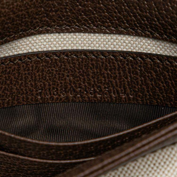 Pre Owned Gucci Brown GG Supreme Blondie Belt Bag