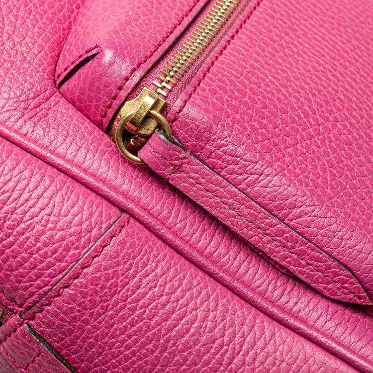 Pre Owned Gucci Leather Soho Backpack