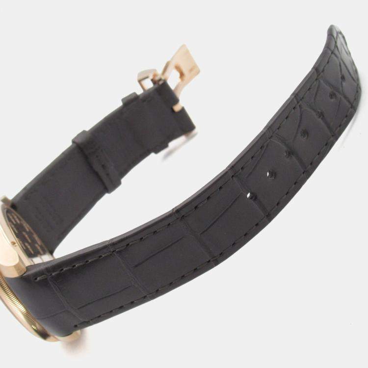 Pre Owned Gucci G-Timeless 717070 IDLA0 8599 Automatic Brown 18k Rose Gold Women's Wristwatch 40 mm